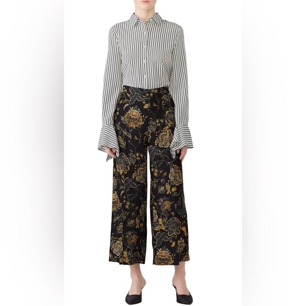 Fuzzi- Cady Printed Pants. Size 4
